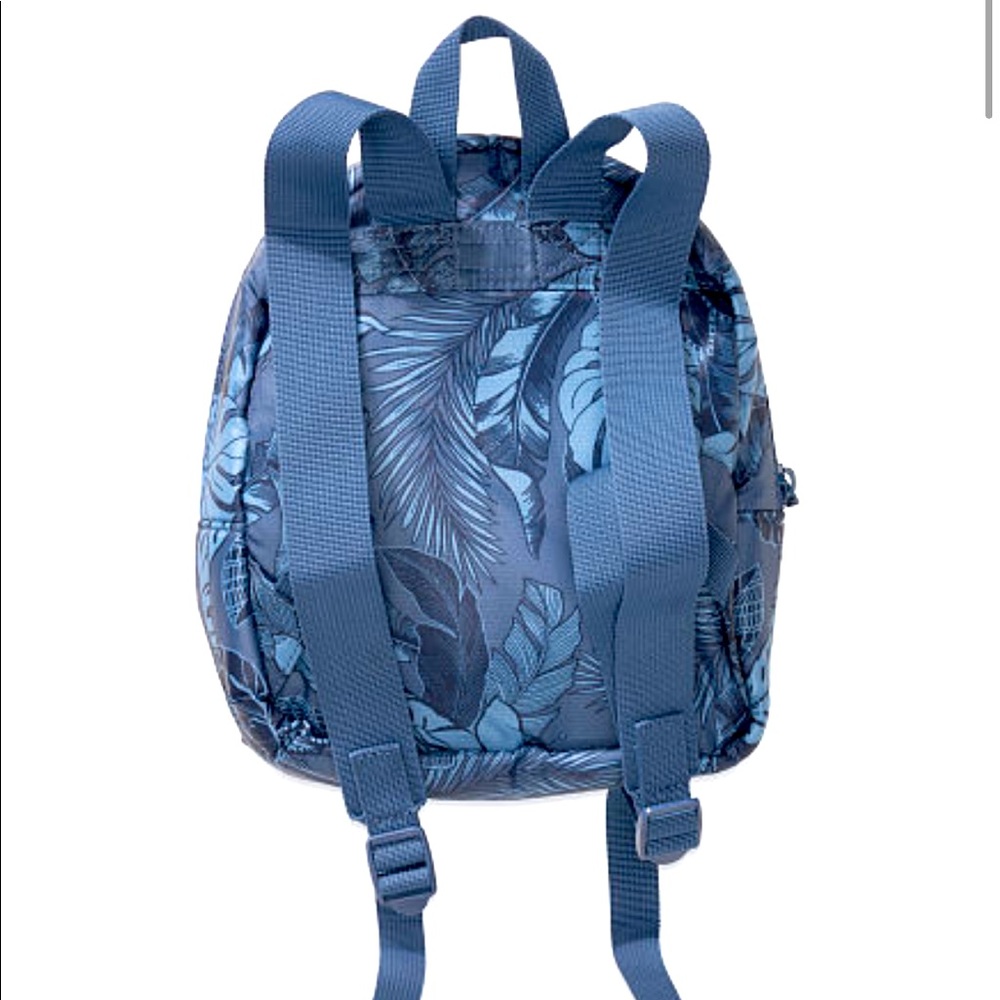 PINK | Blue Floral Ripstop Mini Backpack - Picture 2 of 3